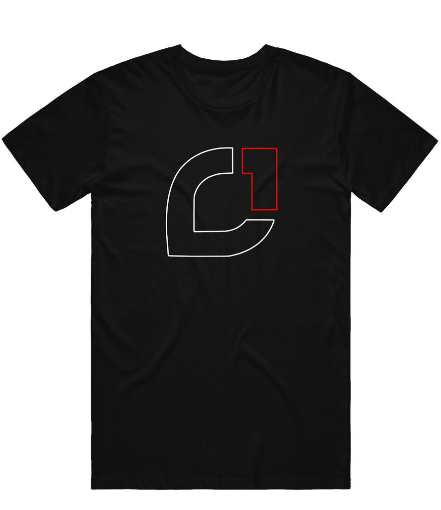 C1 Outline Tee - Black - ARMA - T-Shirt