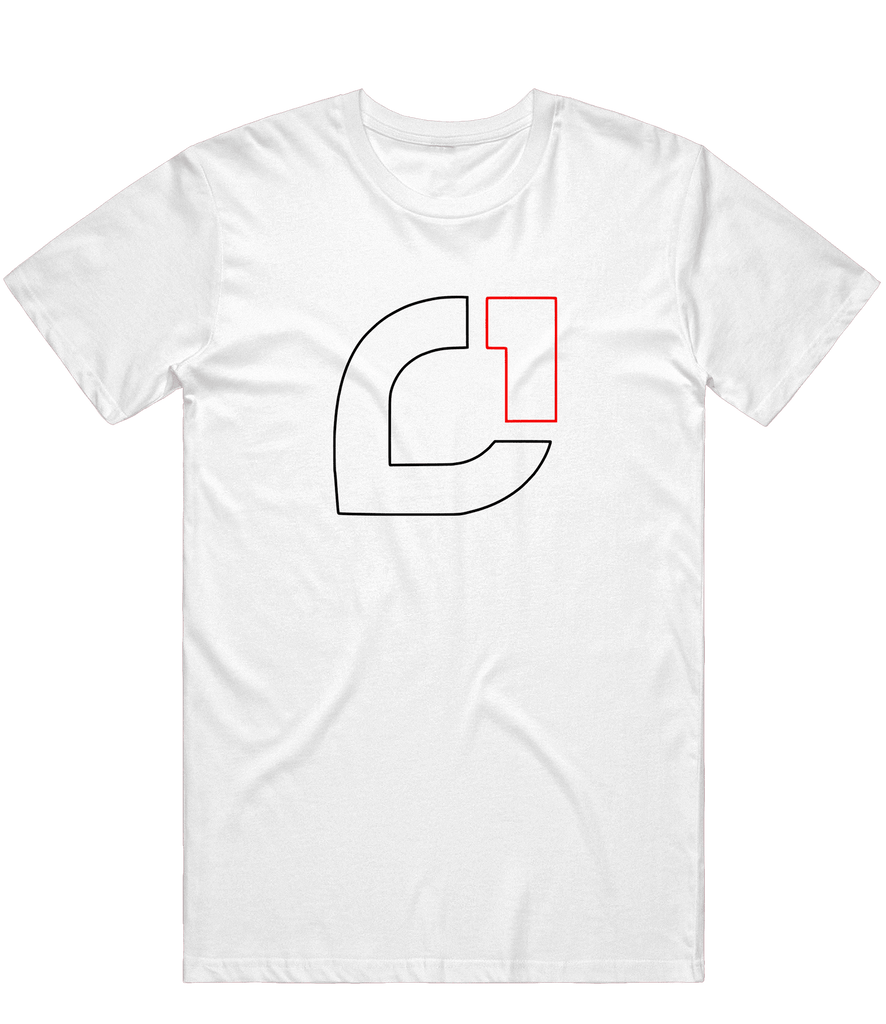 C1 Outline Tee - White - ARMA