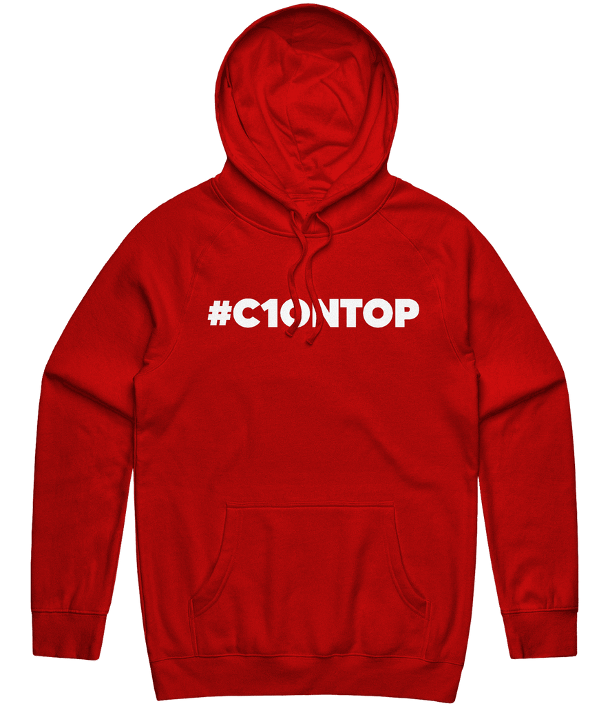 C1 Text Hoodie - Red - ARMA