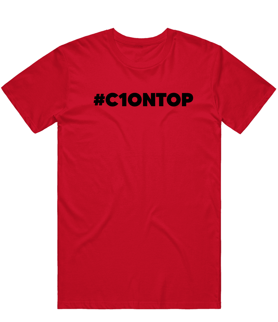 C1 Text Tee - Red - ARMA
