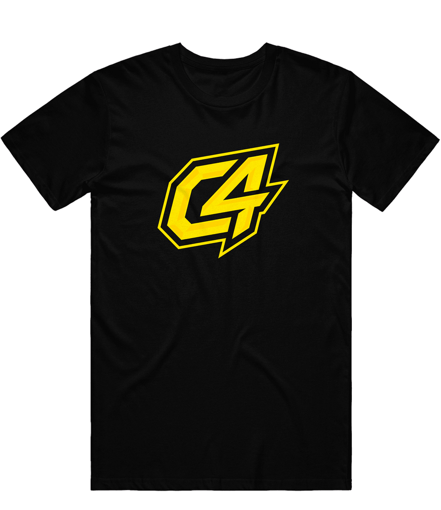 C4 Logo Tee - Black - ARMA - T-Shirt