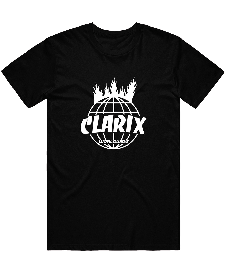 Clarix Globe Tee - Black - ARMA - T-Shirt