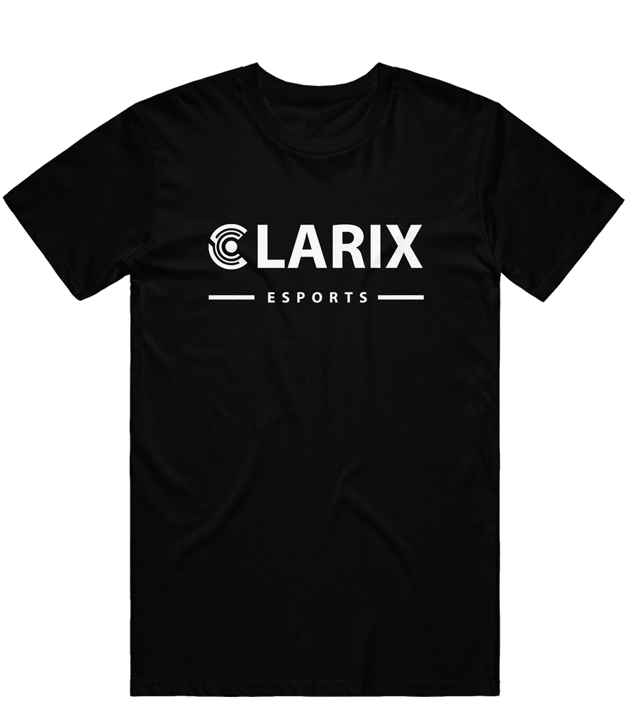 Clarix Text Tee - Black - ARMA - T-Shirt