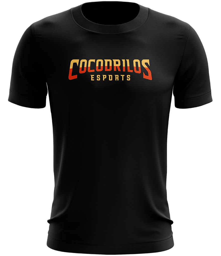 Cocodrilos Text Tee - Black - ARMA - T-Shirt