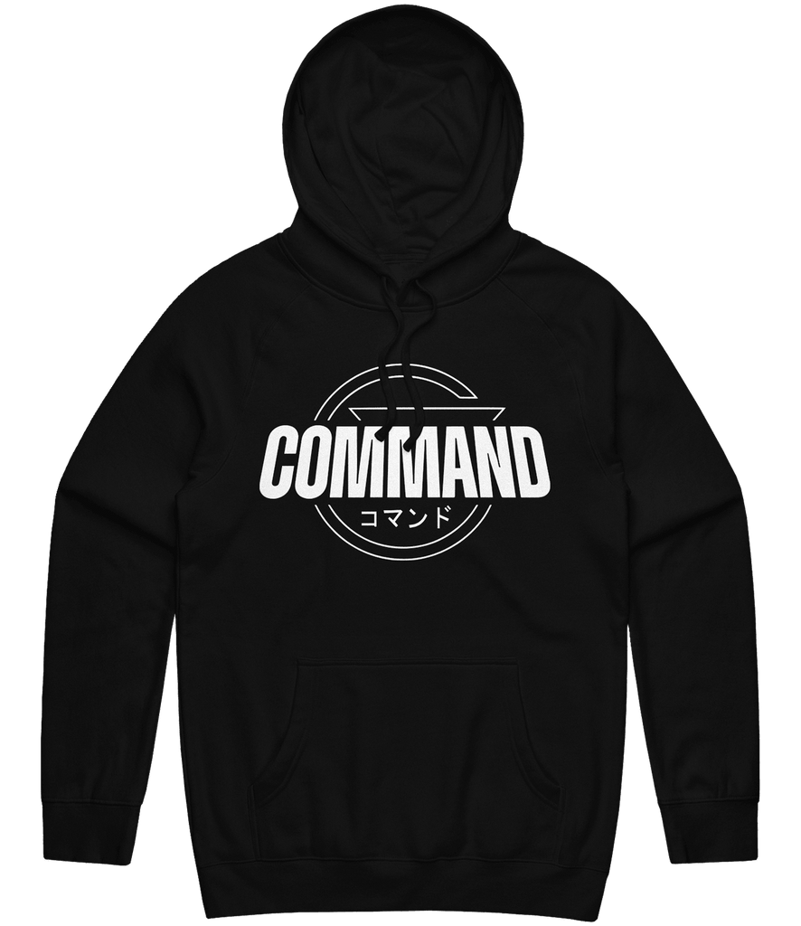 Command Logo Hoodie - Black - ARMA - Hoodie