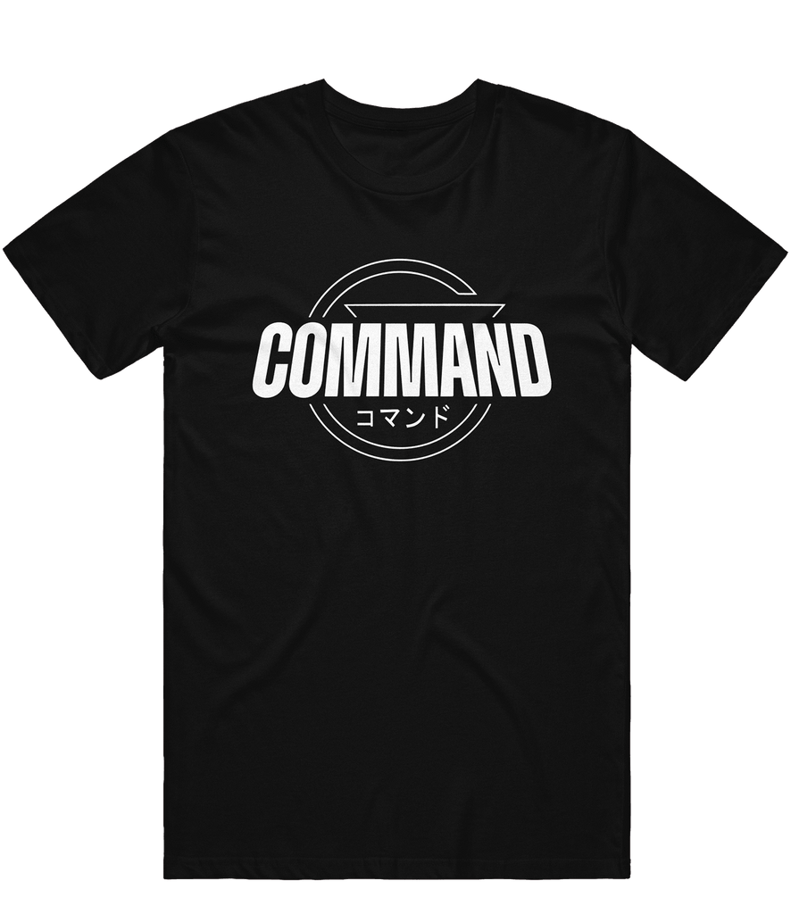 Command Logo Tee - Black - ARMA - T-Shirt