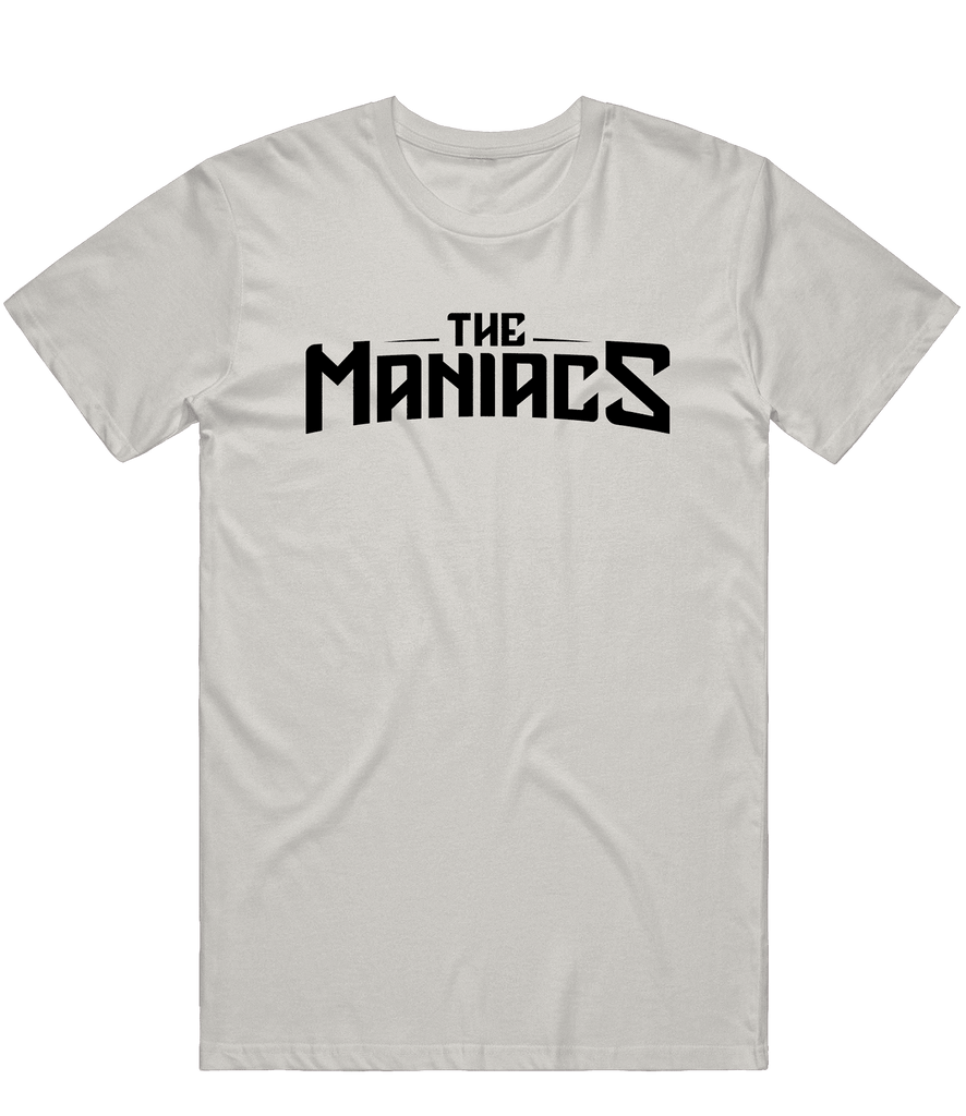 Copy of Maniacs Text Tee - Grey - ARMA