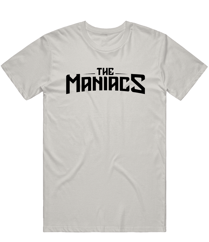 Copy of Maniacs Text Tee - Grey - ARMA - T-Shirt