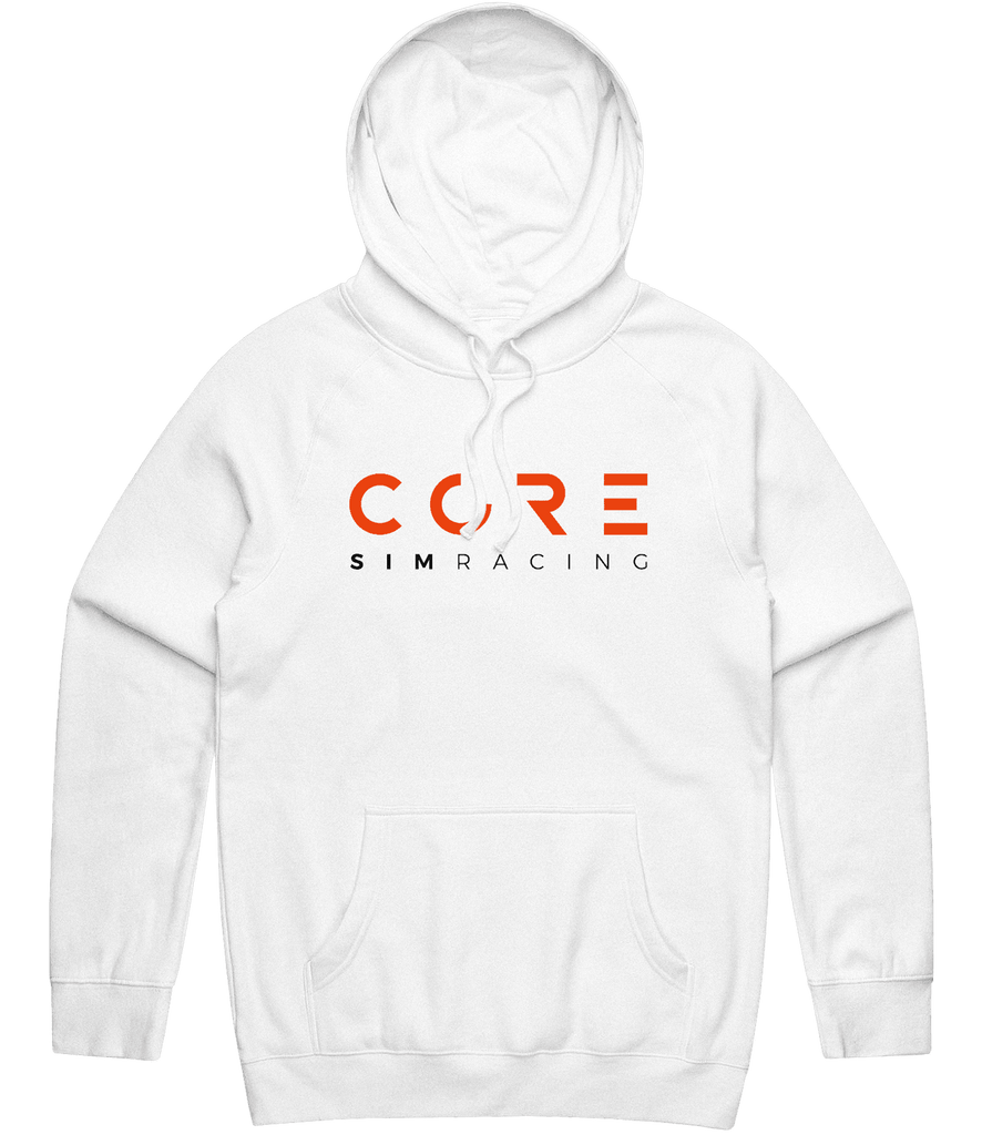Core Text Hoodie - White - ARMA