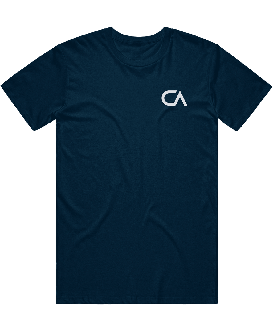 Cursed Ascension Icon Tee - Navy - ARMA