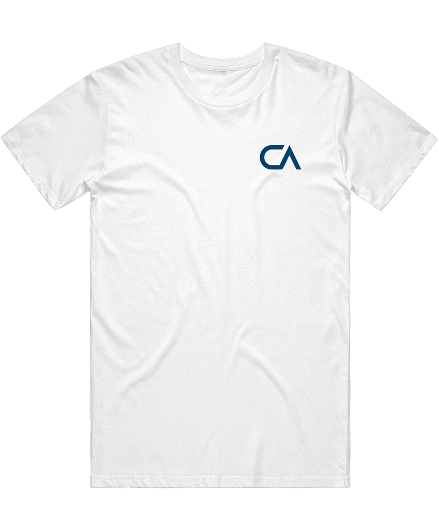 Cursed Ascension Icon Tee - White - ARMA
