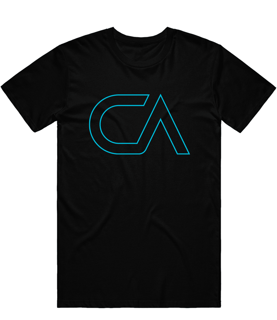 Cursed Ascension Outline Tee - Black - ARMA - T-Shirt