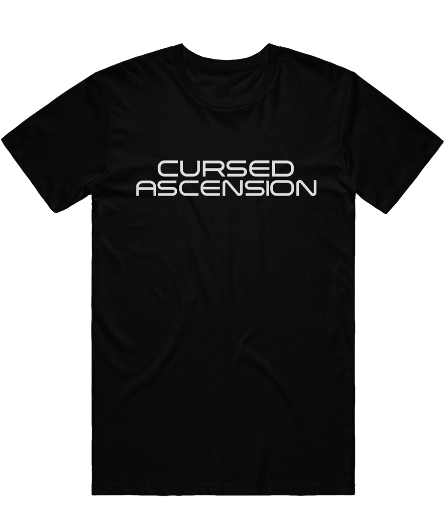 Cursed Ascension Text Tee - Black - ARMA