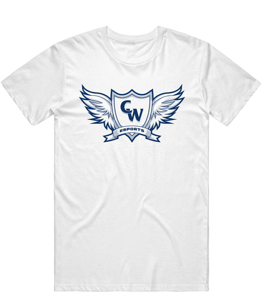 CW Logo Tee - White - ARMA - T-Shirt