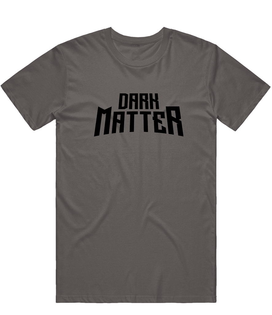 Dark Matter Text Tee - Charcoal - ARMA - T-Shirt