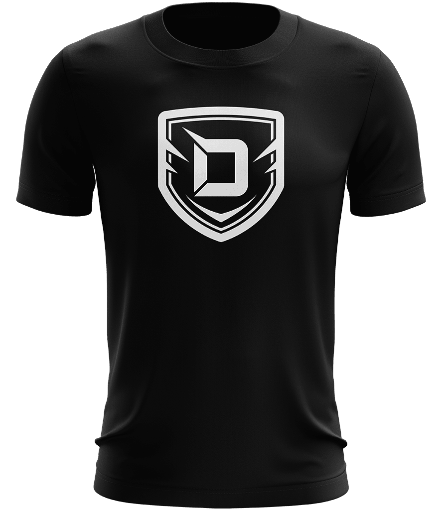 Demoralized Logo Tee - Black - ARMA - T-Shirt