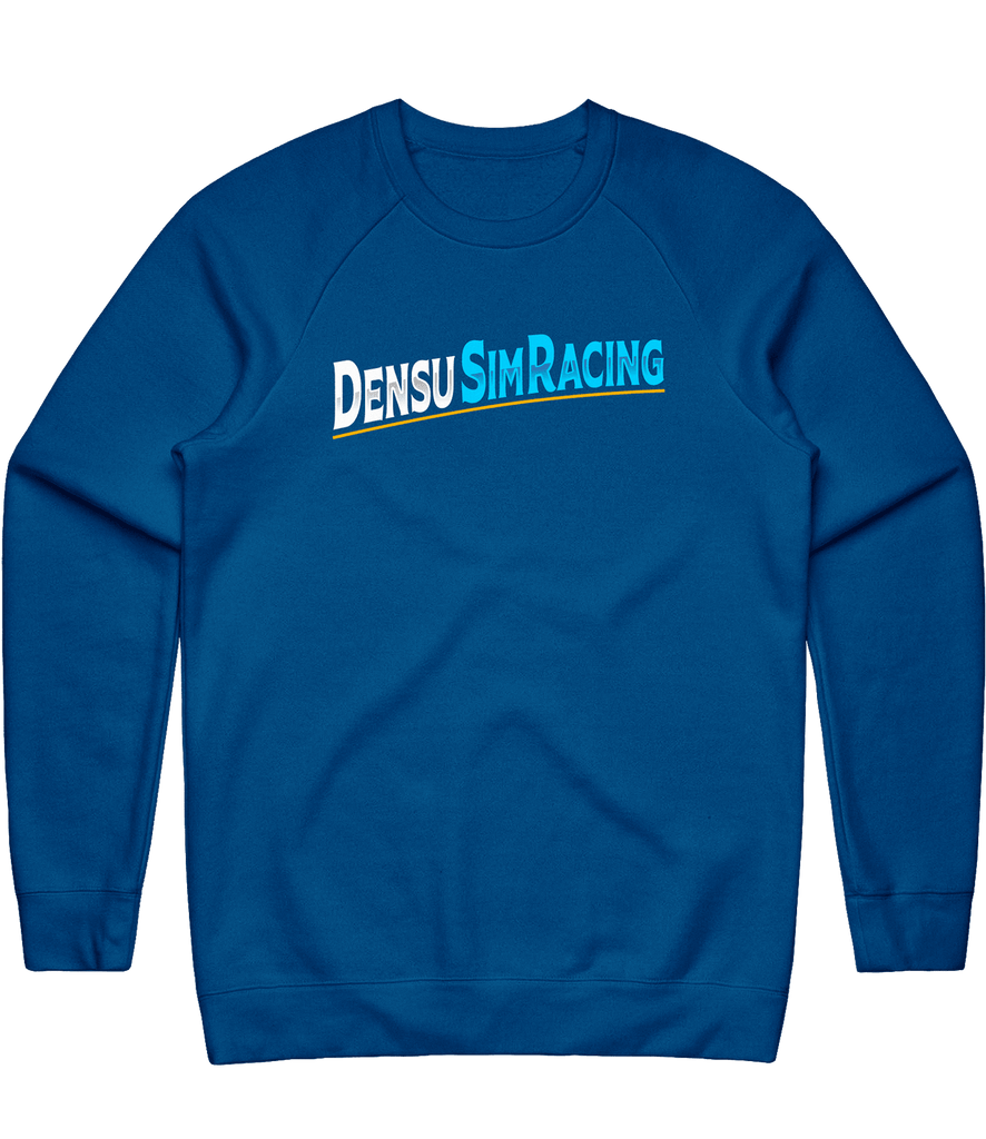 Densu Text Crewneck - Blue - ARMA - Sweater
