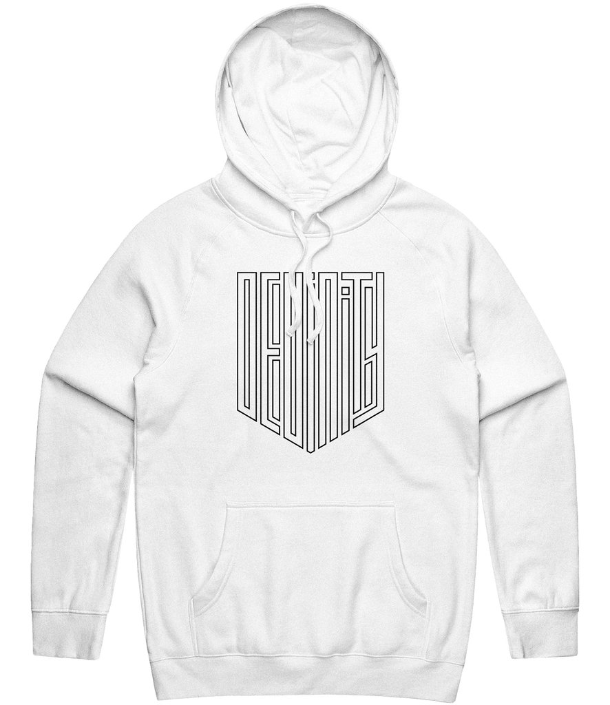 Devinity Outline Hoodie - White - ARMA