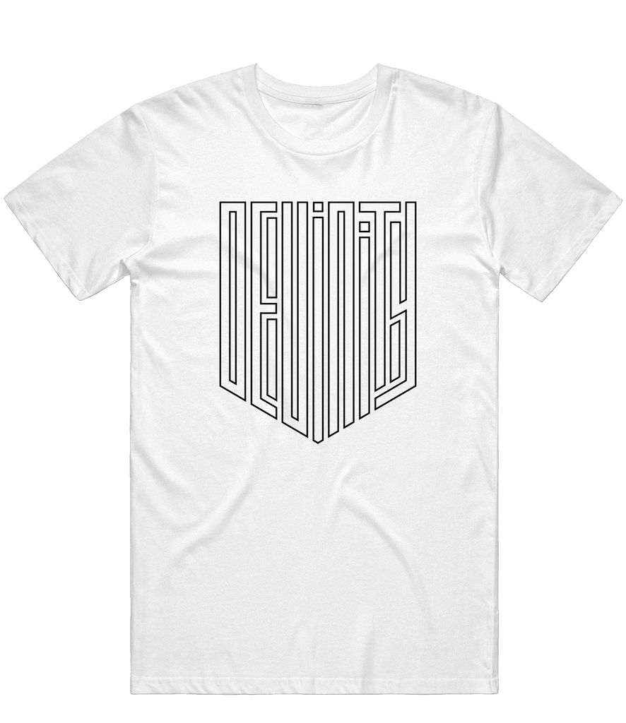 Devinity Outline Tee - White - ARMA