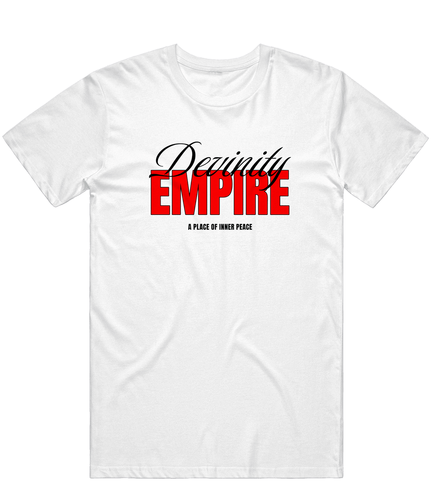 Devinity Text Tee - White - ARMA