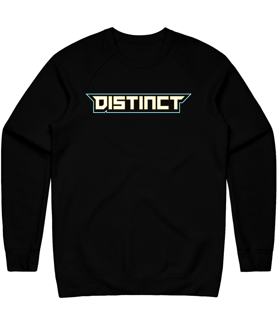 Distinct Text Crewneck - Black - ARMA - Sweater