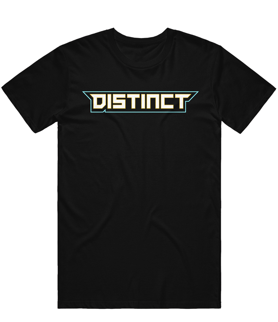 Distinct Text Tee - Black - ARMA - T-Shirt