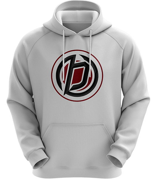 District Logo Hoodie - White - ARMA - Hoodie