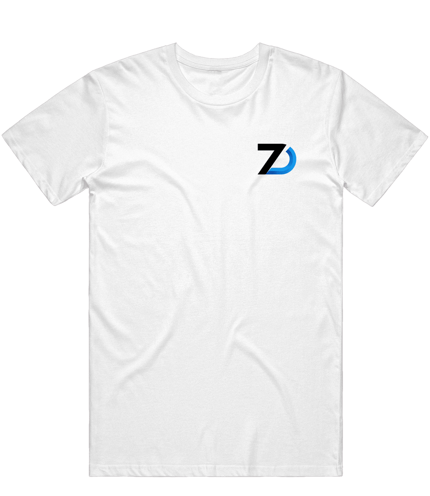 Division7 Icon Tee - White - ARMA