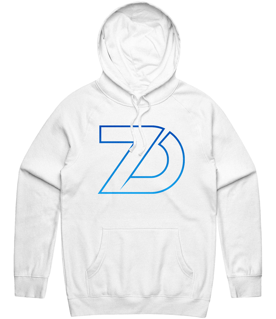 Division7 Outline Hoodie - White - ARMA