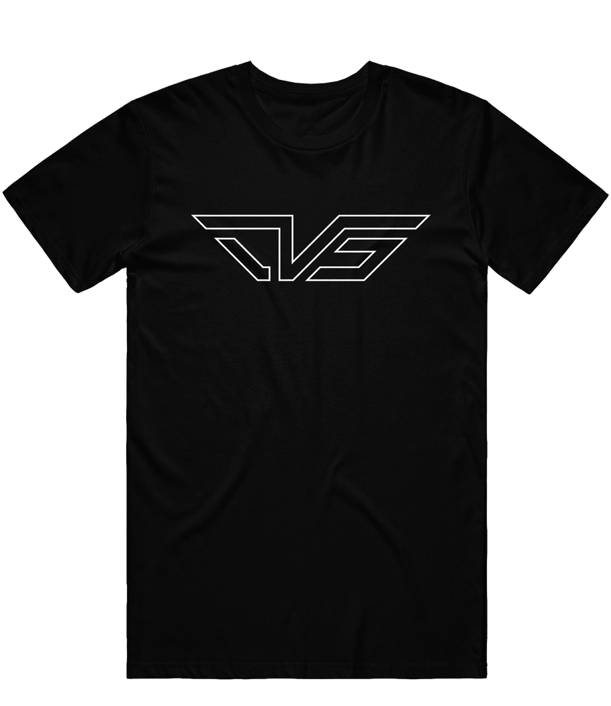 DVS Outline Tee - Black - ARMA - T-Shirt