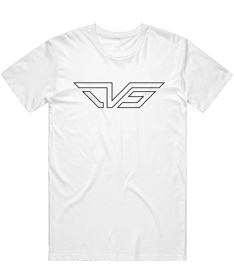 DVS Outline Tee - White - ARMA - T-Shirt
