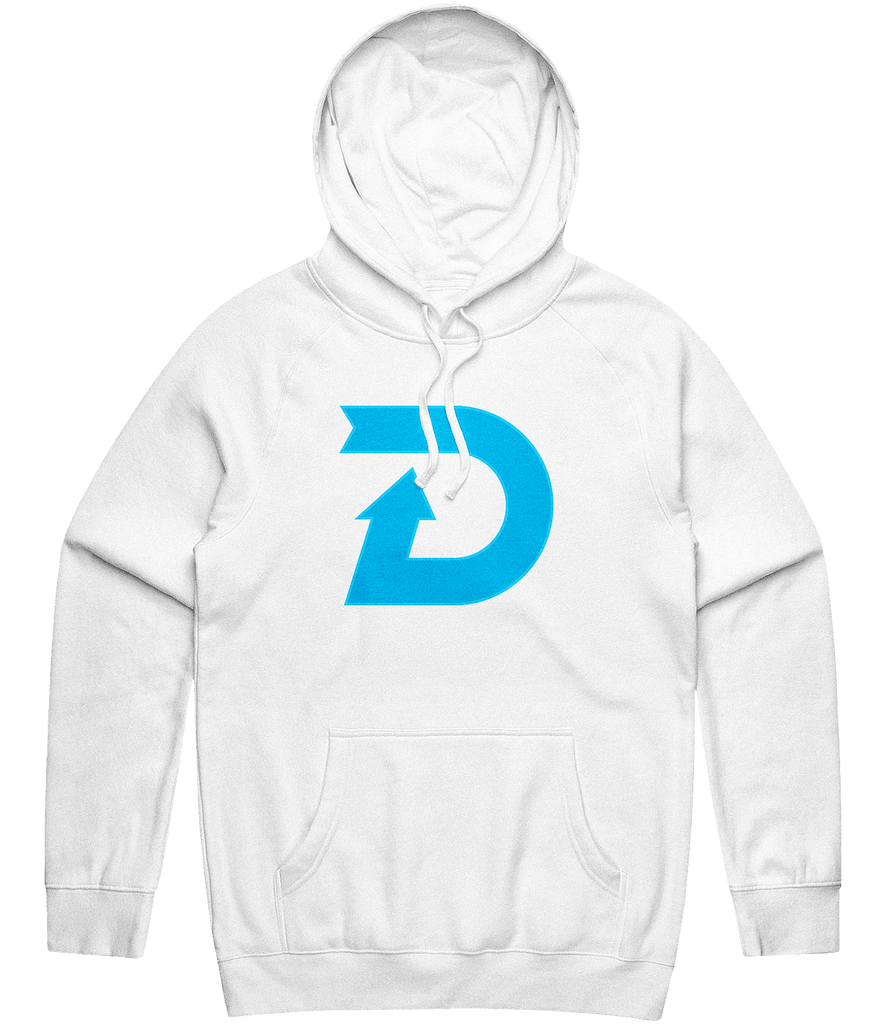 Dyrix Logo Hoodie - White - ARMA - Hoodie