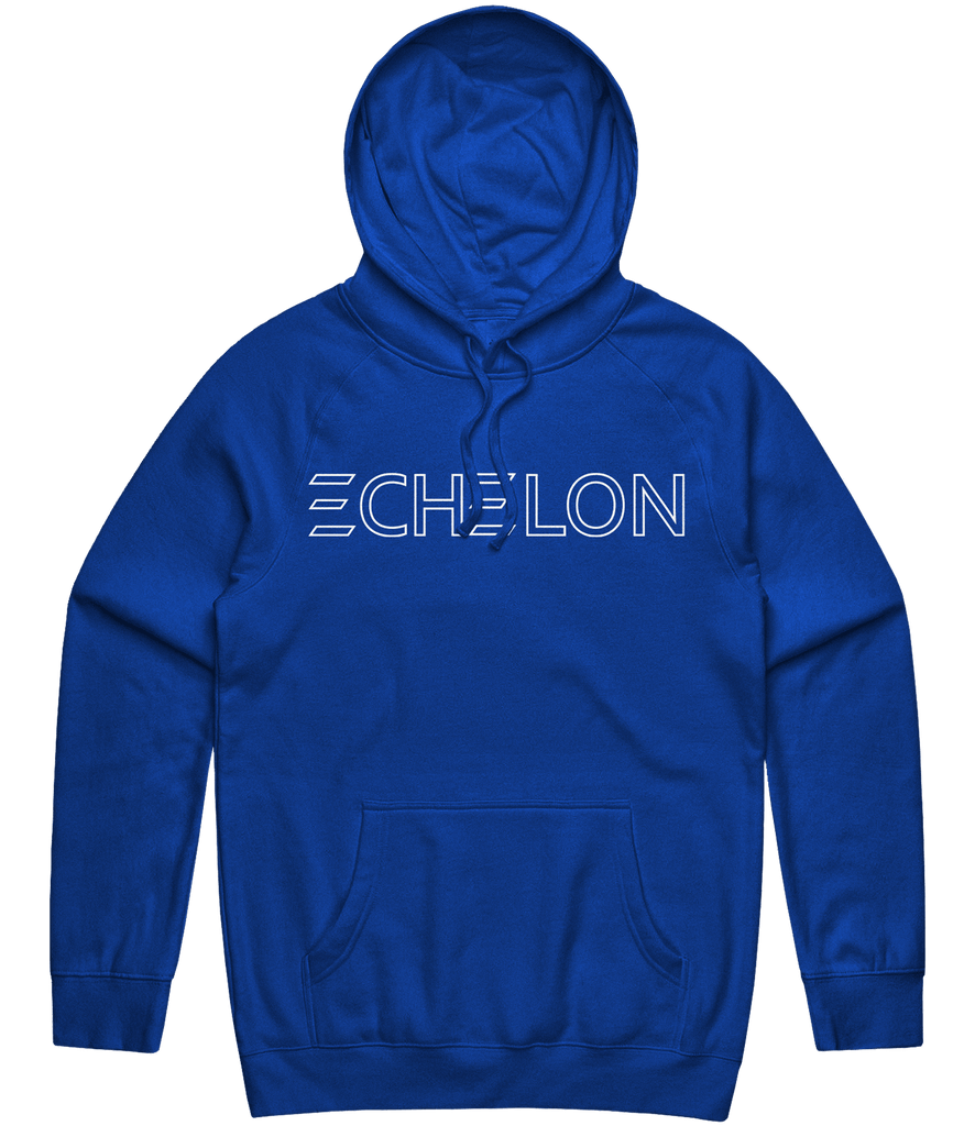 Echelon Text Hoodie - Blue - ARMA
