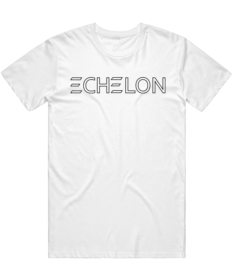 Echelon Text Tee - White - ARMA