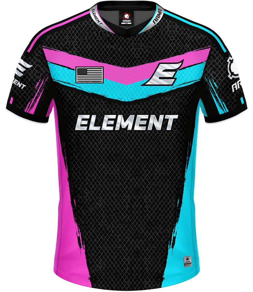 Element ELITE Jersey - Pink/Blue - 2020 - ARMA - Esports Jersey