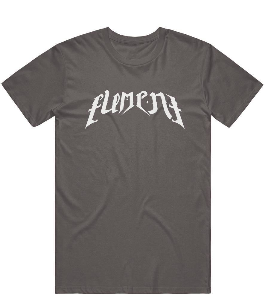 Element Eternity Text Tee - Charcoal - ARMA - T-Shirt