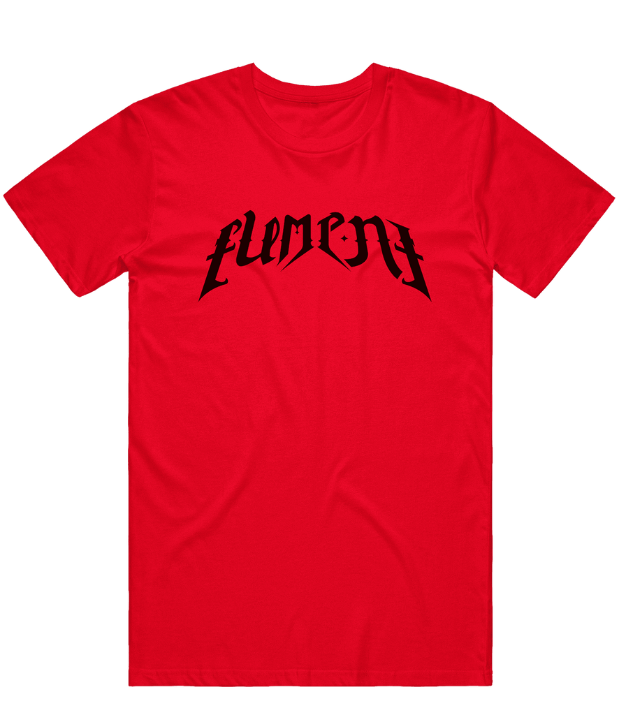 Element Eternity Text Tee - Red - ARMA