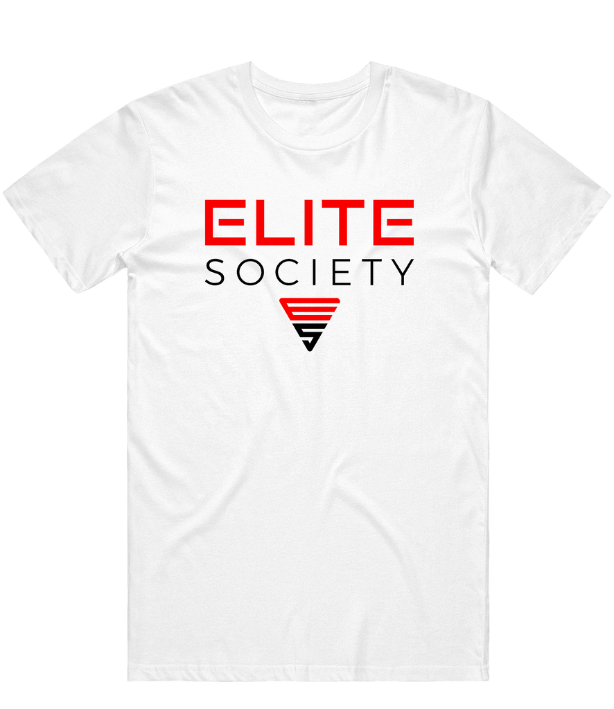 ELITE Society Logo Tee - White - ARMA - T-Shirt