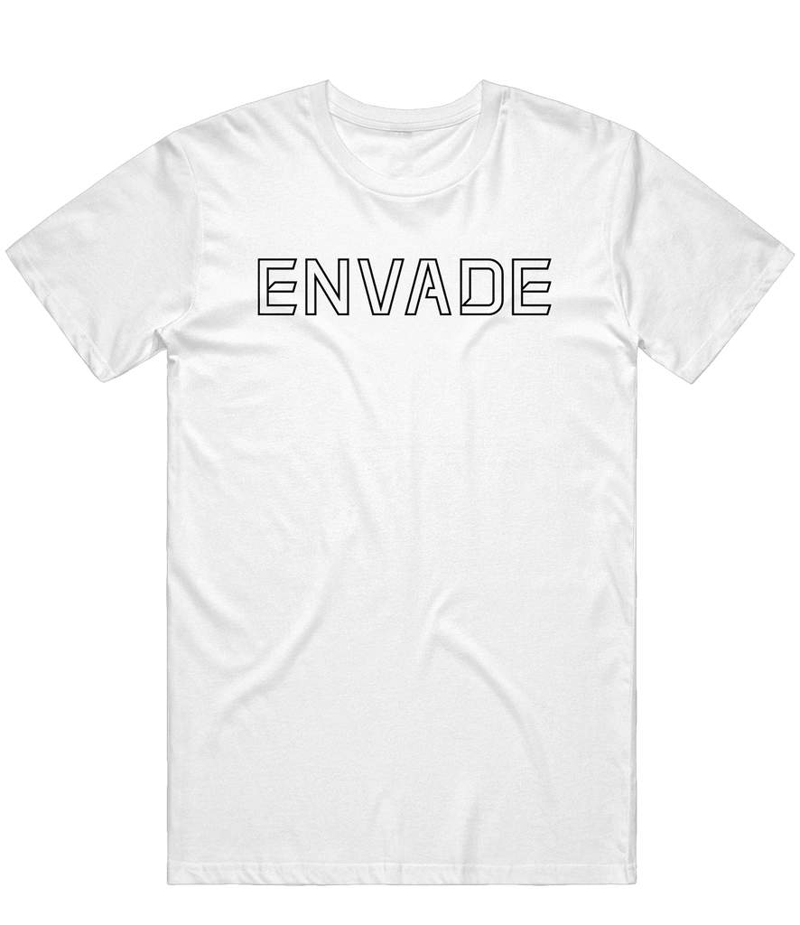 Envade Text Tee - White - ARMA