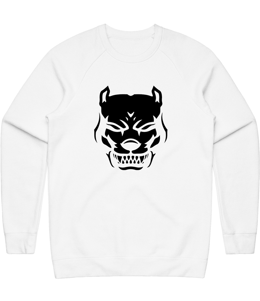 Esports Psycho Logo Crewneck - White - ARMA - Sweater