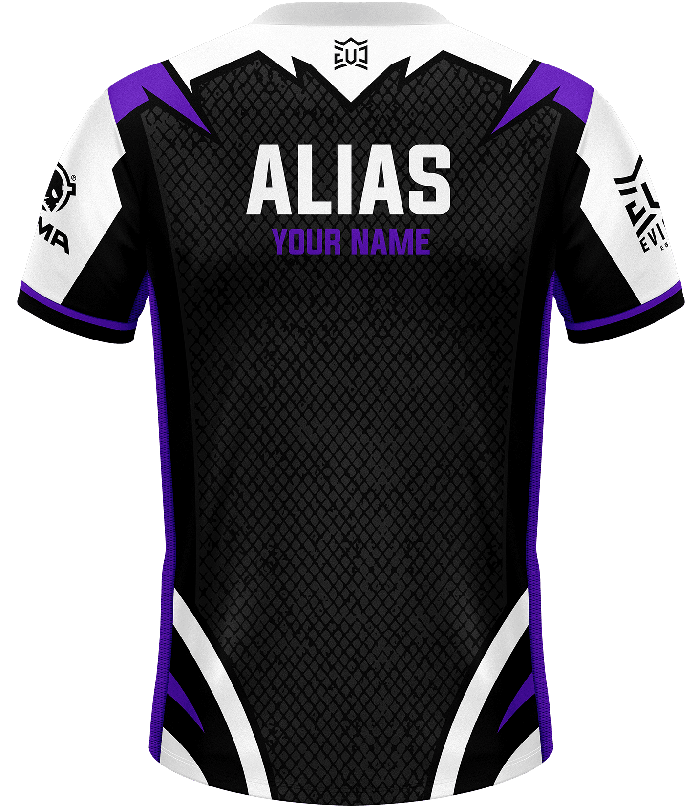 Evicted ELITE Jersey Black Custom Esports Jersey by ARMA