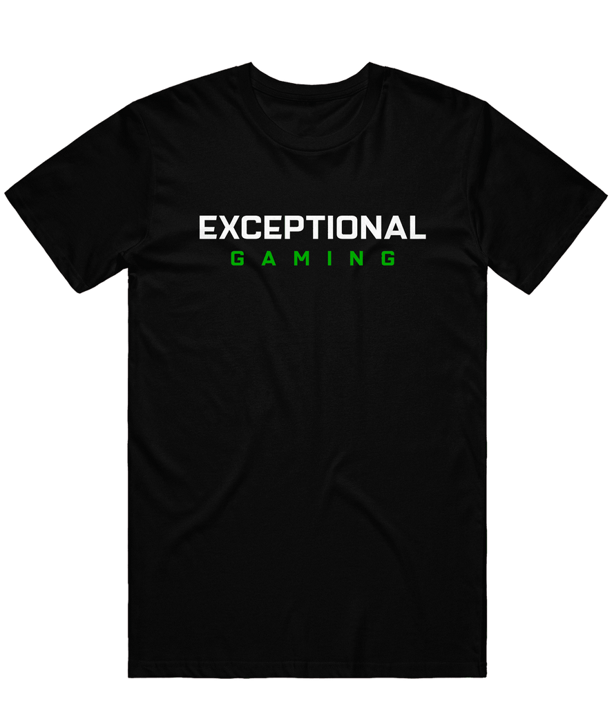 Exceptional Text Tee - Black - ARMA - T-Shirt