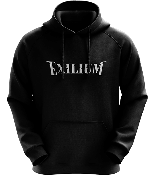 Exilium Logo Hoodie - Black - ARMA - Hoodie
