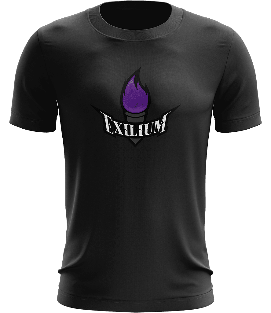 Exilium Logo Tee - Black - ARMA