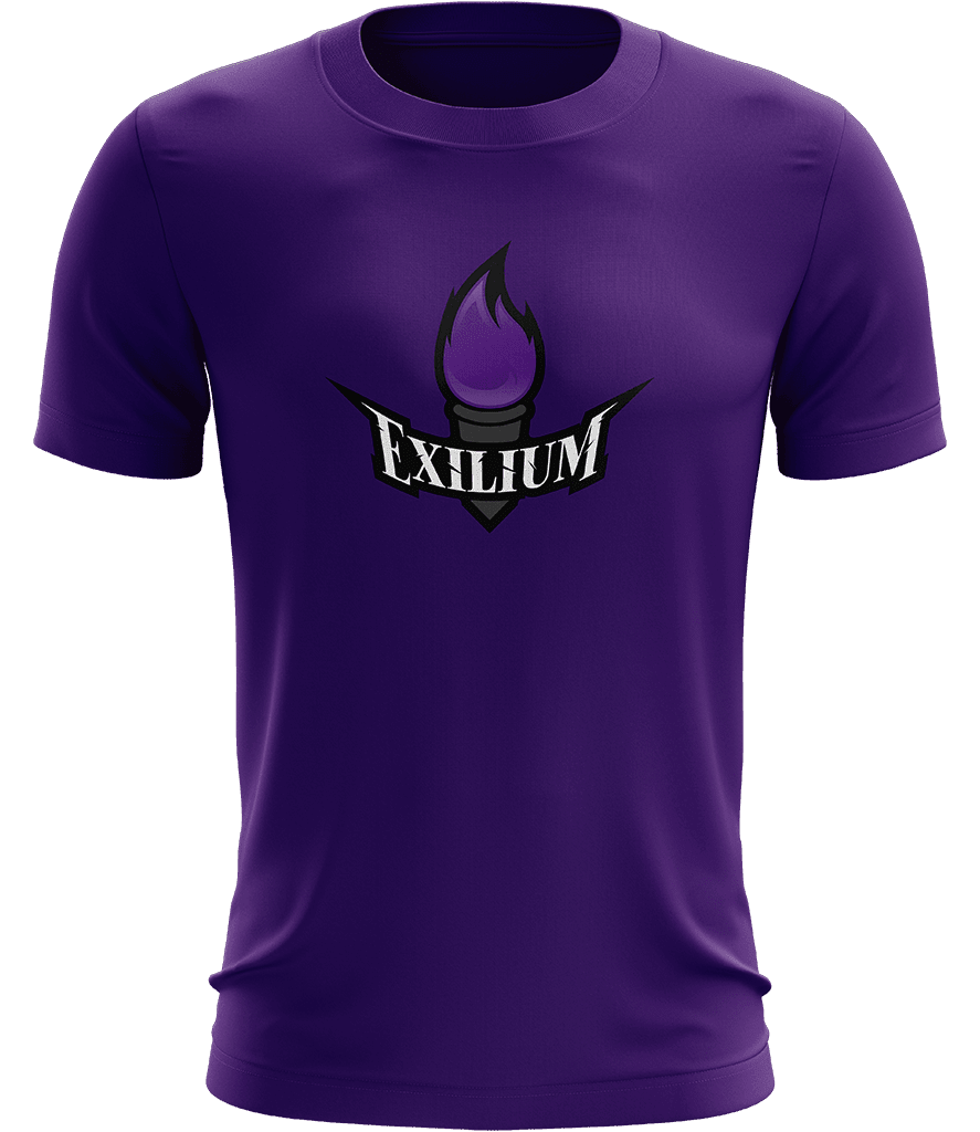 Exilium Logo Tee - Purple - ARMA