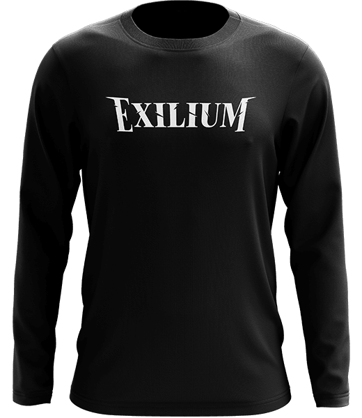 Exilium Text Crewneck - Black - ARMA - Sweater