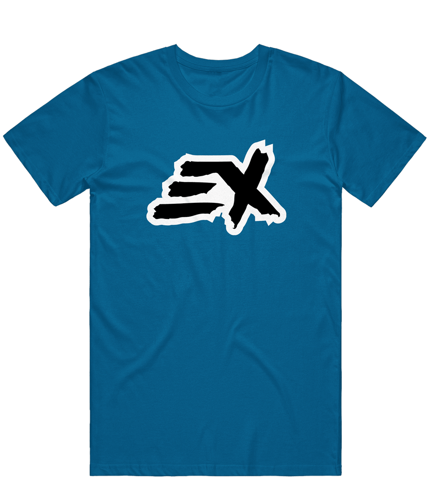 Exo Logo Tee - Blue - ARMA - T-Shirt