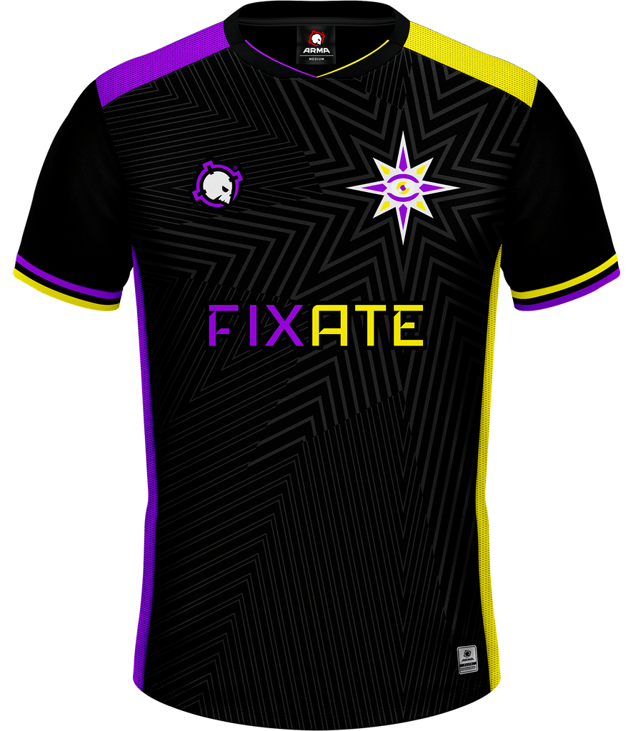 Fixate ELITE Jersey - Black - ARMA - Esports Jersey