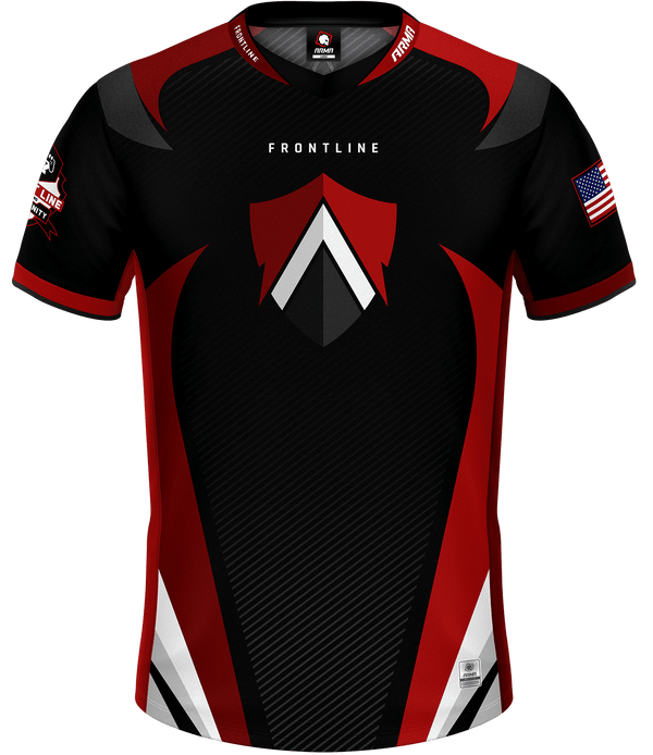 Frontline ELITE Jersey - Black - Custom Esports Jersey by ARMA