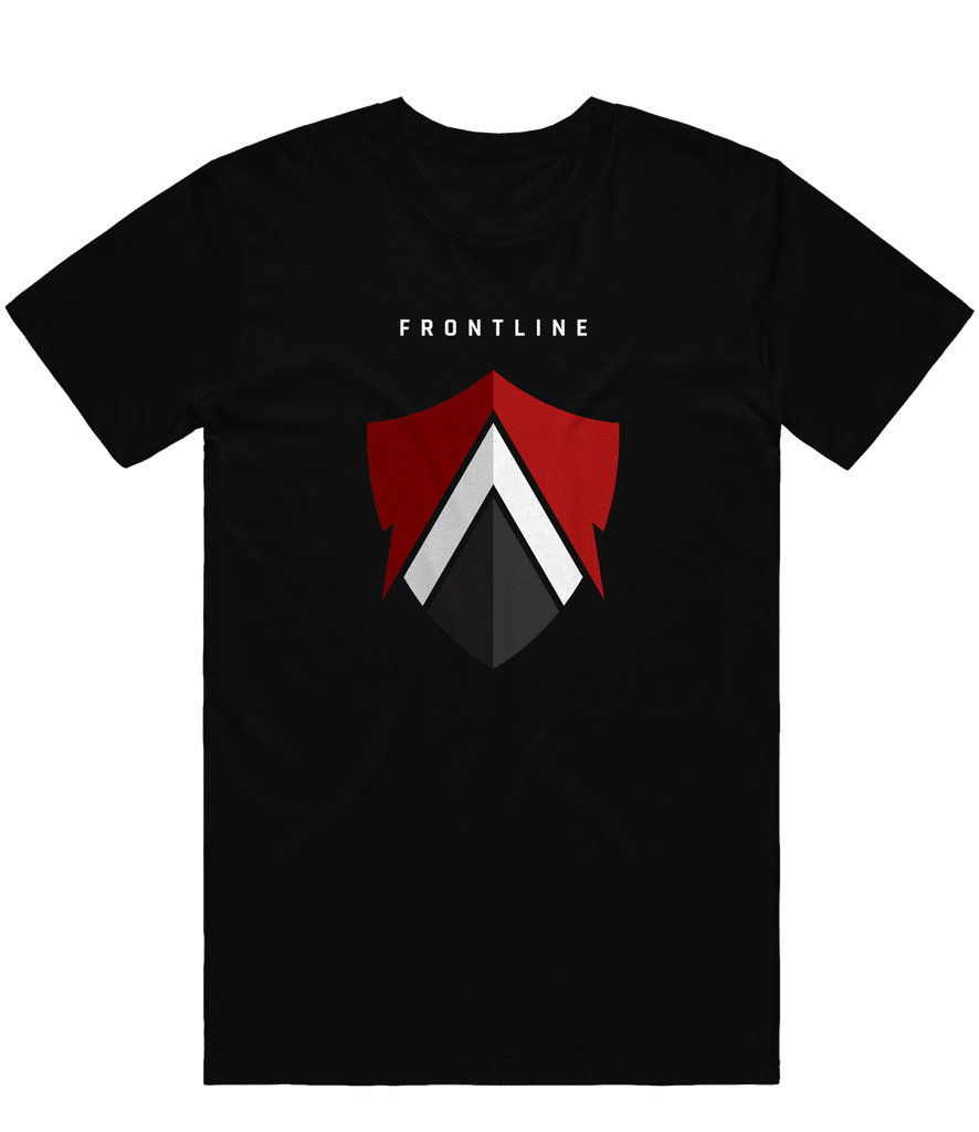 Frontline Shield Tee - Black - ARMA